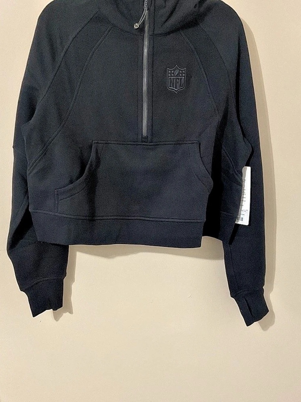 lululemon Scuba NFL Oversized Half-Zip Hoodie Half-Zip Hoodie in Black M/L NWT